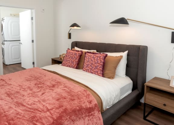 Gorgeous Bedroom at Tyler Street Stacks, Minneapolis Minnesota