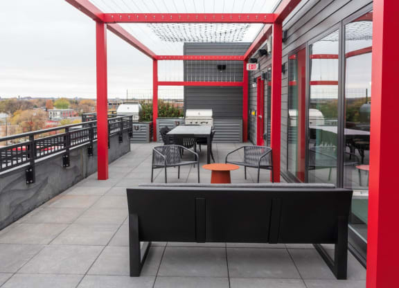 Rooftop Patio at Tyler Street Stacks, Minneapolis, 55413