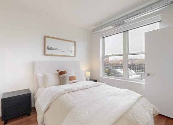 White Bedroom at Tyler Street Stacks, Minnesota