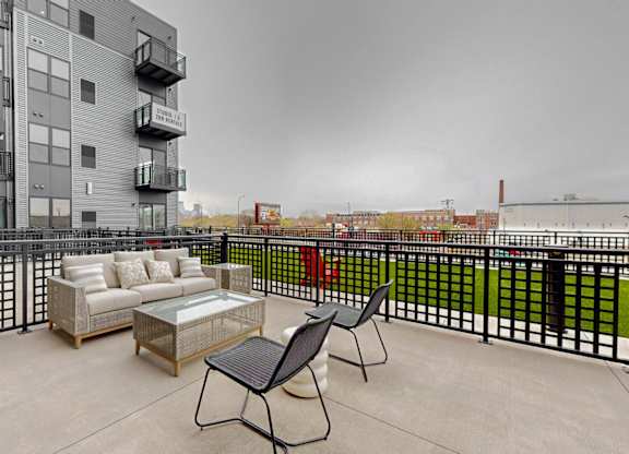 Large Balcony And Patio at Tyler Street Stacks, Minnesota