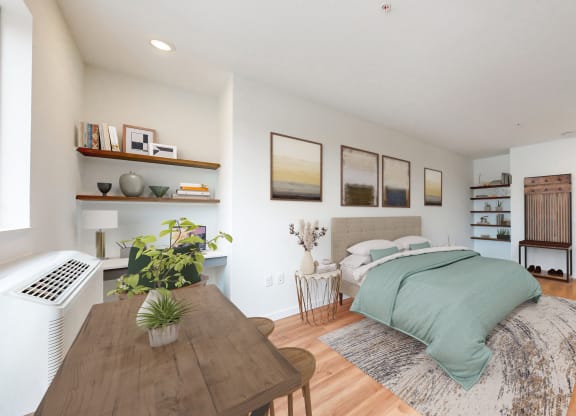 Spacious Bedrooms at Tyler Street Stacks, Minnesota, 55413