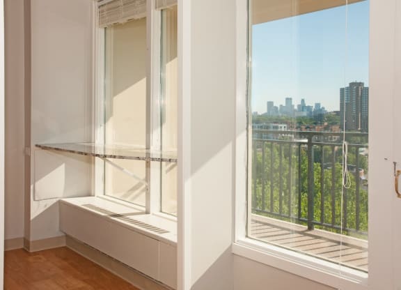 Private Apartment Balcony at Calhoun Towers, Minneapolis, MN, 55416
