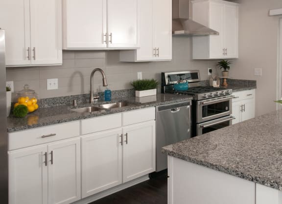 Granite Kitchen Worktops at Victoria Flats, Minnesota