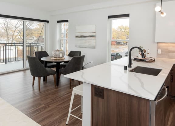 Table at Volo at Texa Tonka Apartments , Minnesota, 55426