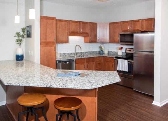 Granite Slab Countertops at Waterstone Place at Waterstone Place in Minnetonka, MN 55305