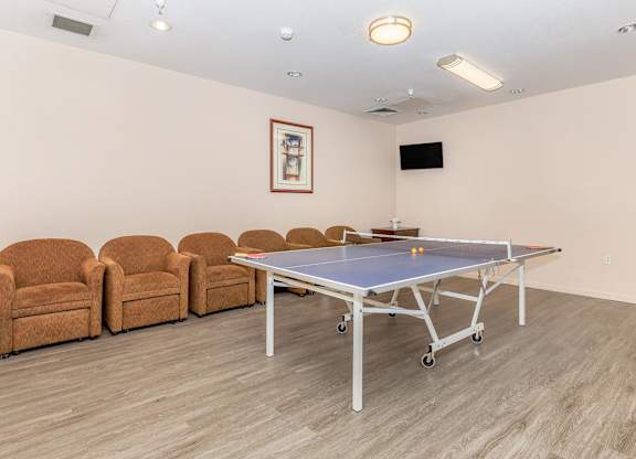 A Ping Pong Table at Atrium Garden Apartment Homes, LLC, San Jose, CA