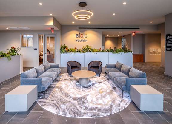 Reception And Lobby at 888 Fourth Street Apartments, LLC, Santa Rosa, 95404