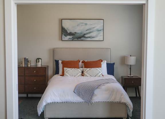 Luxurious Bedroom at 888 Fourth Street Apartments, LLC, Santa Rosa, 95404