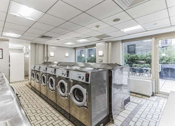 Laundry Room at MARC Apartments, New York, NY