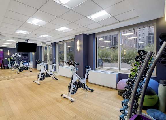 Fitness Room at MARC Apartments, New York