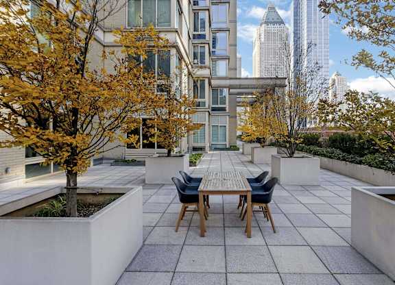 Outdoor Patio at MARC Apartments, New York, New York
