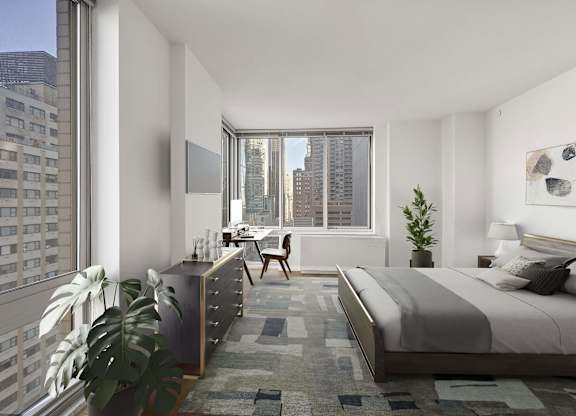 Master Bedroom at MARC Apartments, New York, NY