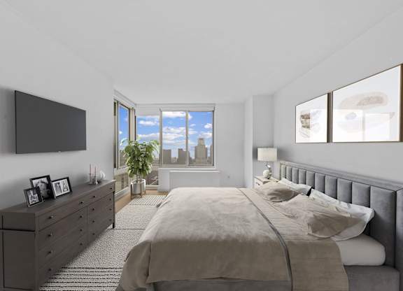 Spacious Bedroom at MARC Apartments, New York, New York