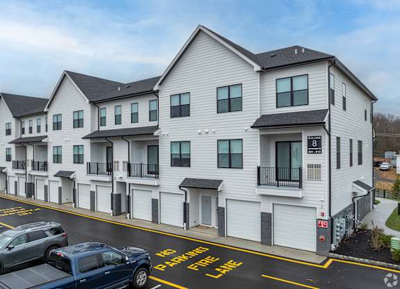Parking Lot at The Franklin at Marlboro, Marlboro, New Jersey
