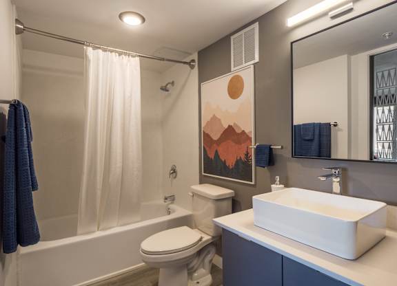 Modern Apartment Bathroom