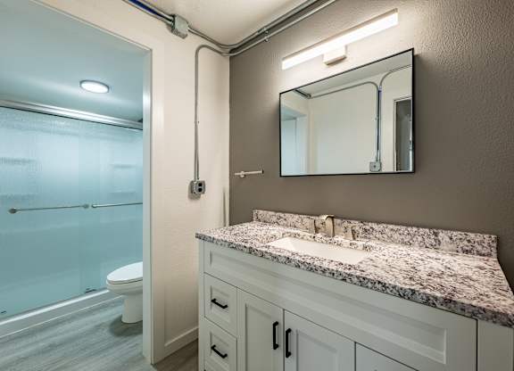 Marble Vanity Bathroom