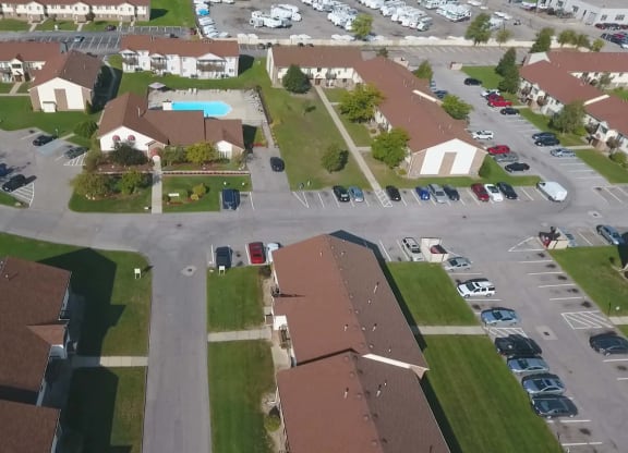 Aerial View of Community
