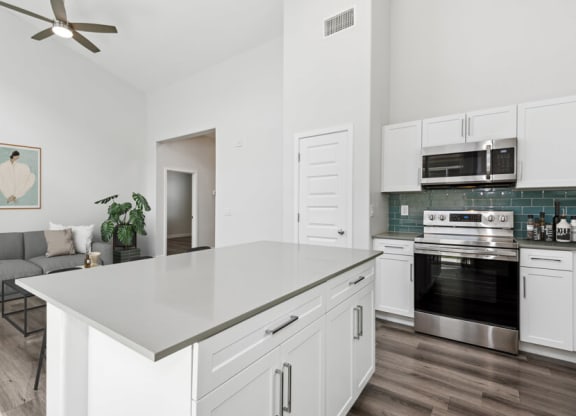 Kitchen counter at Baseline on 16, Arizona, 85042