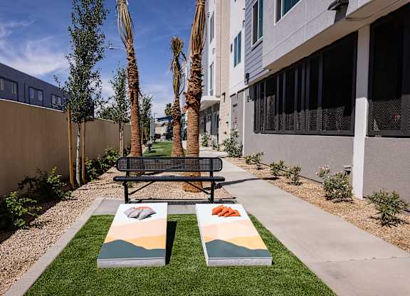 Outdoor Games at The Glendale Senior Apartments in Northwest Phoenix, AZ