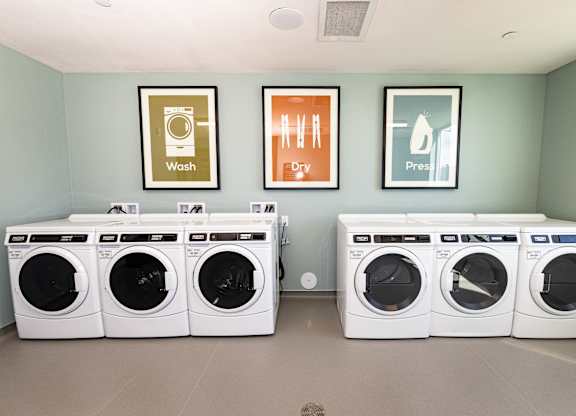 Laundry Center at The Glendale Senior Apartments in Northwest Phoenix, AZ