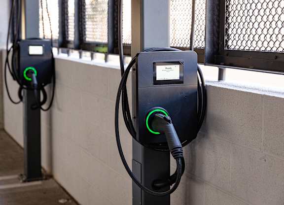 EV Charging Stations at The Glendale Senior Apartments in Northwest Phoenix, AZ