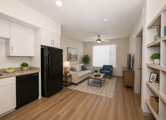 Modern Kitchens at The Glendale Senior Apartments in Northwest Phoenix, AZ