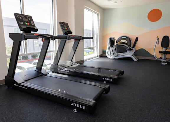 Fitness Center at The Glendale Senior Apartments in Northwest Phoenix, AZ