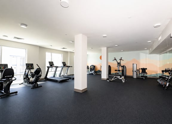 Gym at The Glendale 55 Plus Apartments in Northwest Phoenix, AZ