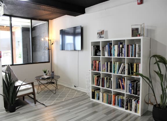 Library at Capital Flats & Magnolia Square Apartments, North Carolina