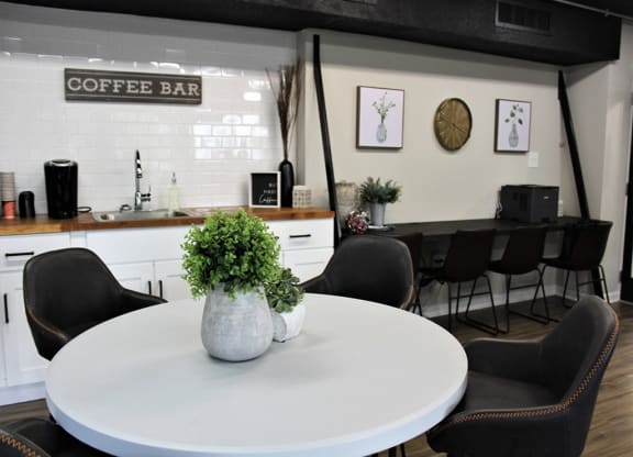 Coffee Bar at Capital Flats & Magnolia Square Apartments, Raleigh, 27601