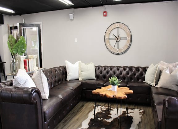 Living Area at Capital Flats & Magnolia Square Apartments, North Carolina, 27601