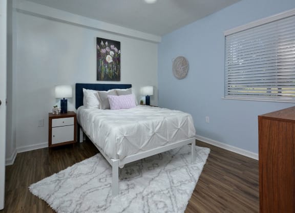 Master Bedroom at Capital Flats & Magnolia Square Apartments, Raleigh, North Carolina