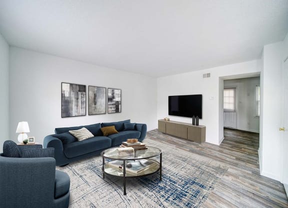 Modern Living Area at Timberstone, Charlotte