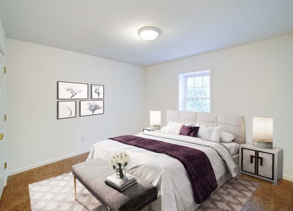 Spacious Bedroom at Timberstone, North Carolina, 28217