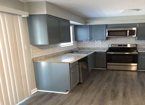 Kitchen at Greenwood Village, Charlotte, 28273