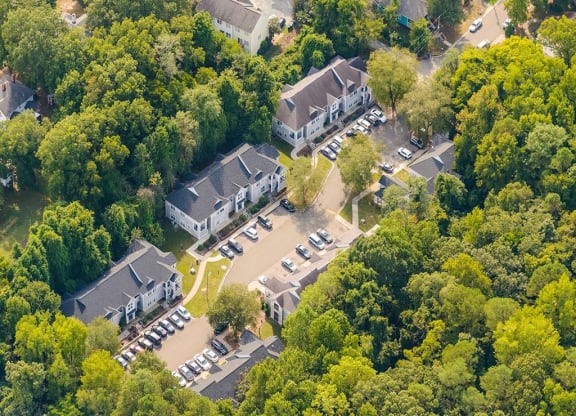 Aerial View at Willow Bend Apartments, Durham, NC, 27707