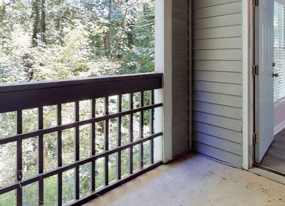 Balcony at Willow Bend Apartments, Durham, NC, 27707