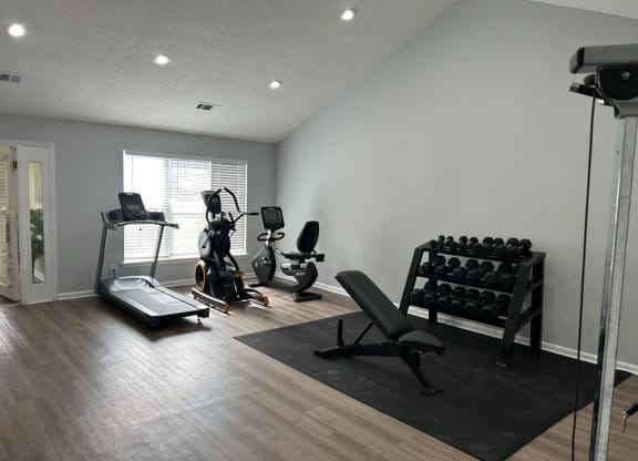 Gym at Willow Bend Apartments, Durham, NC