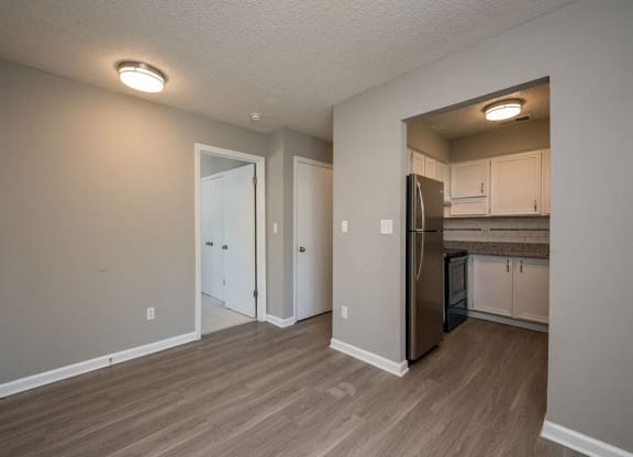 Living And Kitchen at Willow Bend Apartments, Durham, 27707
