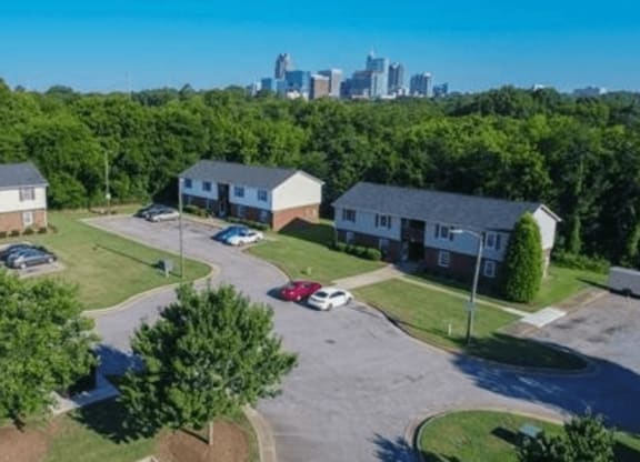Aerial View at Trails Corner Apartments, North Carolina