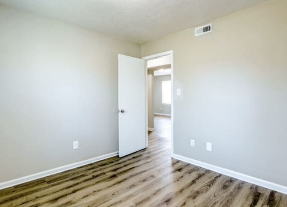 Bedroom And Hallway at Trails Corner Apartments, North Carolina