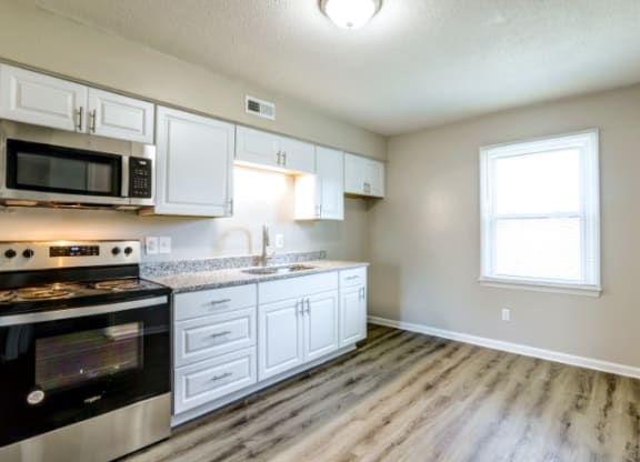 Stainless Steel Appliances at Trails Corner Apartments, Raleigh, NC