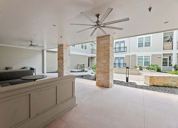 Outdoor Kitchen Area at Citadel at Westpointe Apartments, Texas