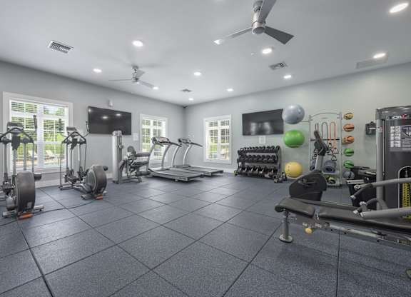 Fitness Center at Spring Creek Apartments, Crestview, Florida