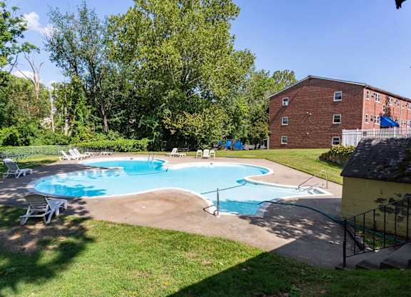 Large Pool at Grant Meadows Apartments, Philadelphia, PA