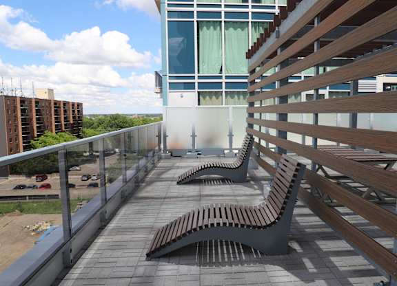 Lounge Seating on a deck