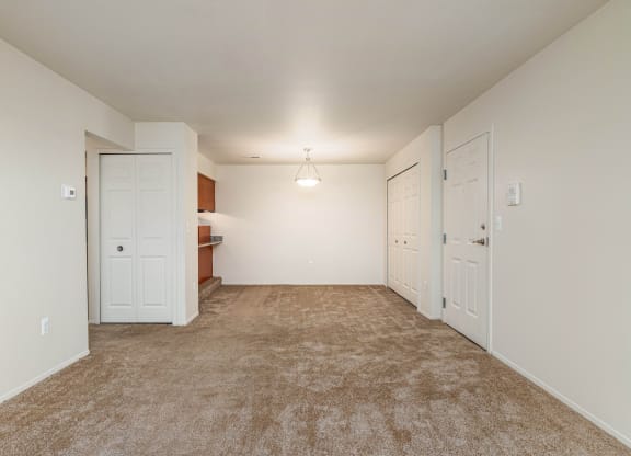 Living and Dining Room at Woodland Villas