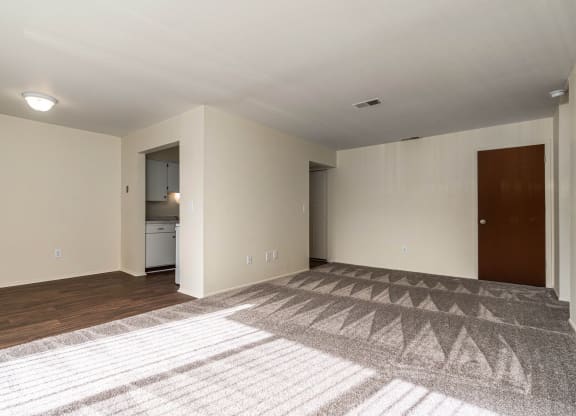 Drawbridge One Bedroom Living Space