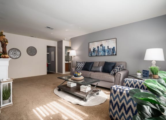 Drawbridge Model Living Room