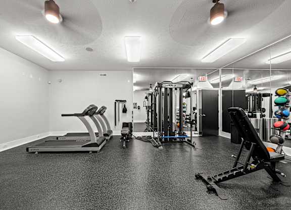 24 Hour Gym at Dover Hills Apartments in Kalamazoo